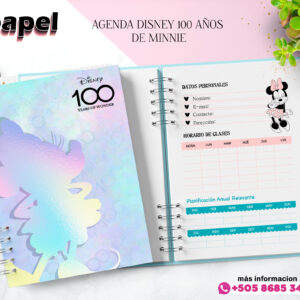 Agenda Disney 100 años de Minnie
