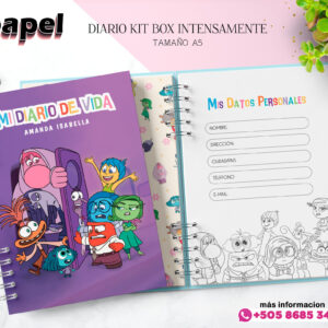 Diario Kit Box Intensamente